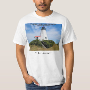 Plymouth Lighthouse, "The Gurnet", MA T - Shirt