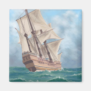 Plymouth, MassachusettsView des Mayflower Magnet