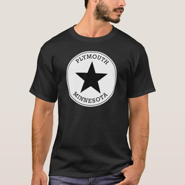 Plymouth Minnesota T Shirt (Vorderseite)
