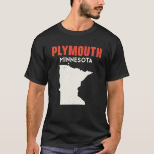 Plymouth Minnesota USA State America Travel Minnes T-Shirt