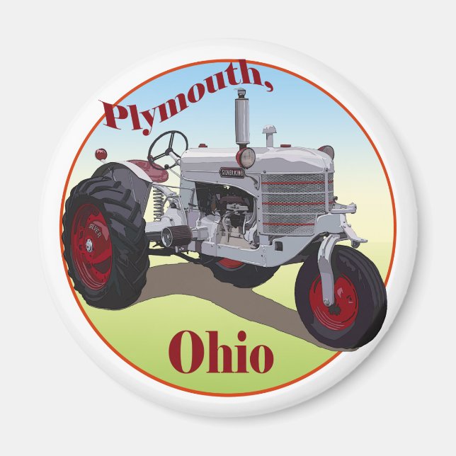 Plymouth, Ohio Magnet (Vorne)