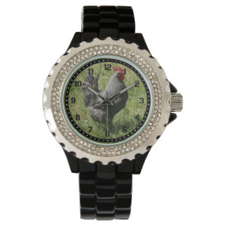 Plymouth Rock Chicken Watch Armbanduhr