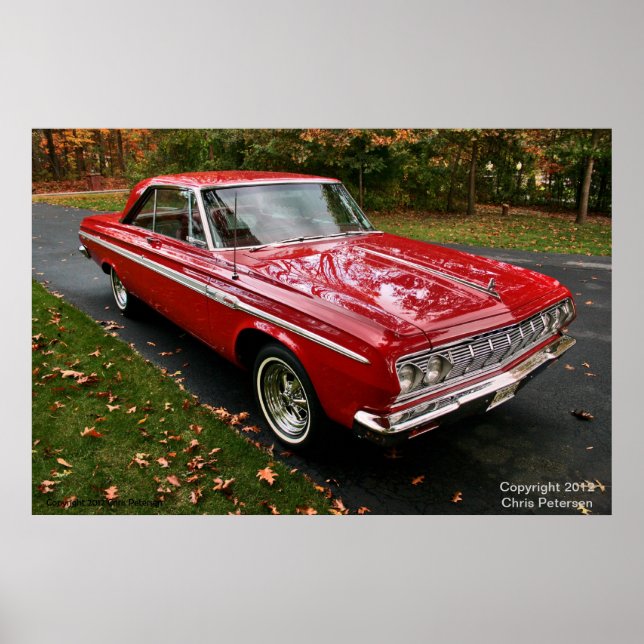 Plymouth Sport Fury Poster (Vorne)
