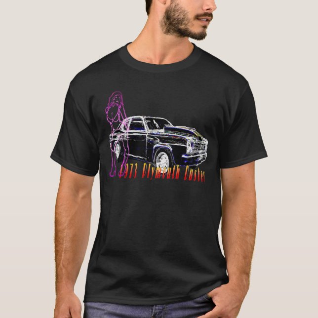 Plymouth-Staubtuch 1973 T-Shirt (Vorderseite)