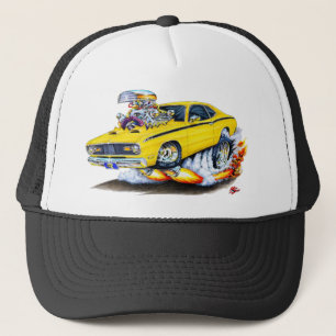 Plymouth-Staubtuch-Gelb-Auto 1970-74 Truckerkappe
