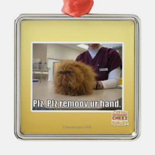 PLZ remoov ur Hand Ornament Aus Metall