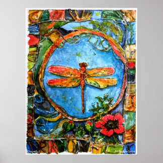 PMACarlson Dragonfly ll Poster