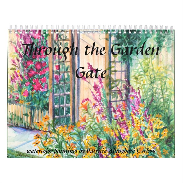 PMACarlson durch den Garten Tor Calender Kalender (Titelbild)