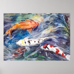 PMACarlson Koi III Poster