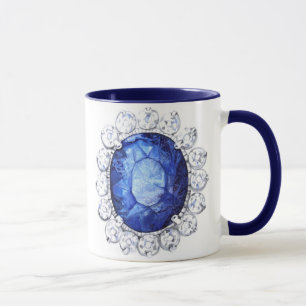 PMACarlson königliche Saphir-Tasse Tasse