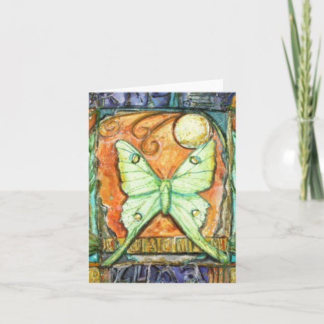 PMACarlson Luna Motten-Karte Karte (Vorderseite)