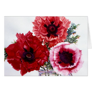 PMACarlson Mohnblumen in einem Glasglas