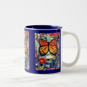 PMACarlson Monarch-Schmetterlings-Tasse Zweifarbige Tasse