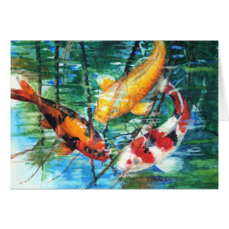 PMACarlson November Koi Karte