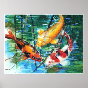 PMACarlson November Koi Plakat