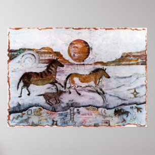 PMACarlson Petroglyphs II Poster