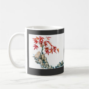 PMACarlson roter Ahorn-Bonsais-Hochzeits-Tasse Kaffeetasse