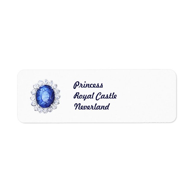PMACarlson Royal Sapphire Label (Vorne)