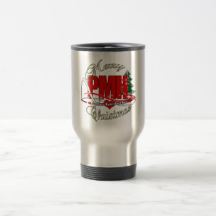 PMH Psychiatric Mental Health Nurse CHRISTMAS Reisebecher