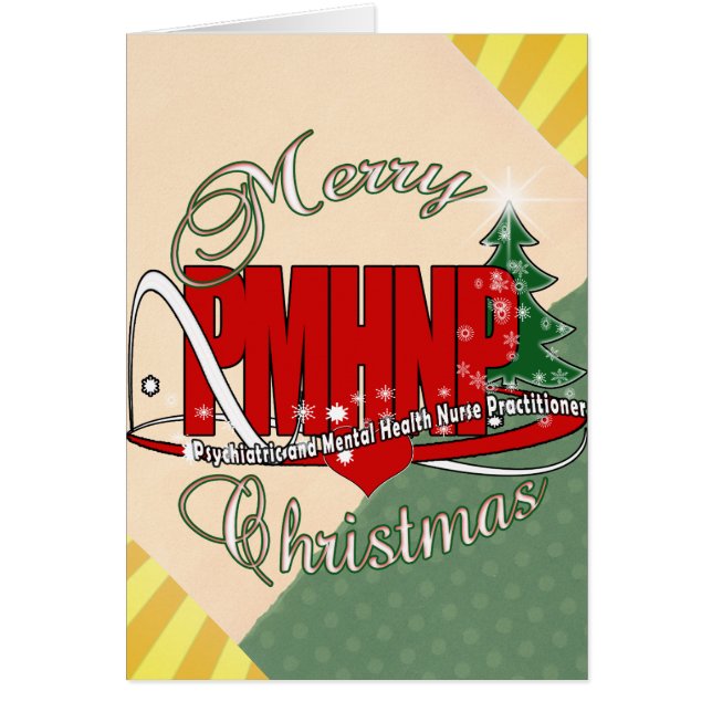 PMHNP CHRISTMAS Infirmière psychiatrique en santé  (Devant)