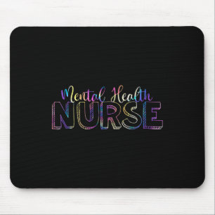 Pmhnp Gefärbte Krawatte Psychiatrische Krankenvers Mousepad