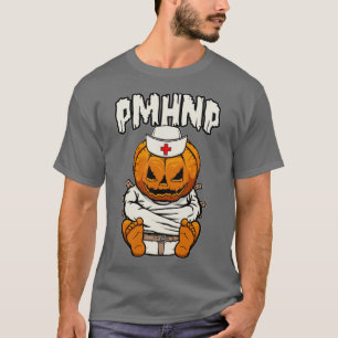 PMHNP Psychische Krankenpflege Crazy Halloween Pum T-Shirt