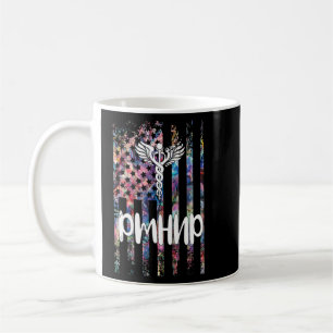 Pmhnp US Flag Psychiatric Mental Health Nurse Prac Kaffeetasse