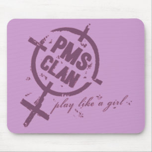 PMS Mousepad- lila Logo Mousepad