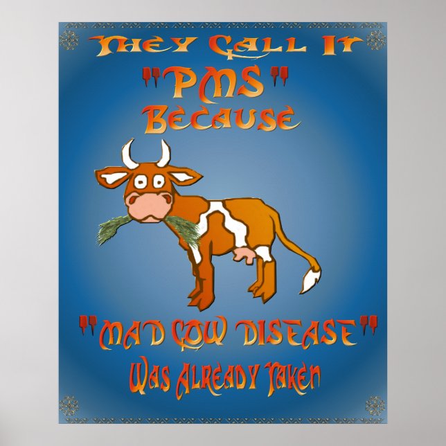 PMS-Plakat Poster (Vorne)