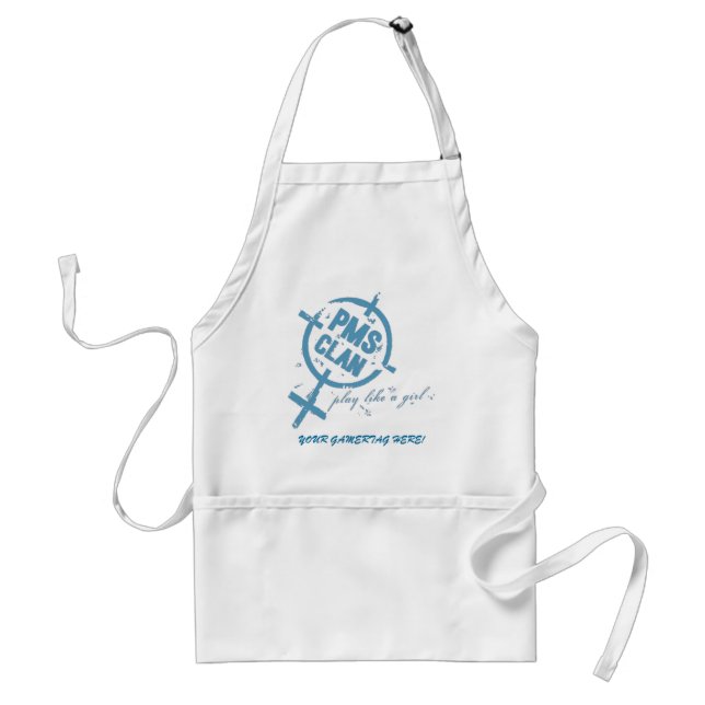 PMS Schutzblech-Blau-Logo Schürze (Vorne)