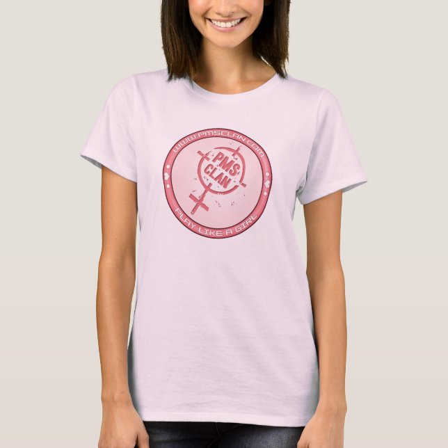 PMS T-Shirt Rosa-Logo 2 (Vorderseite)