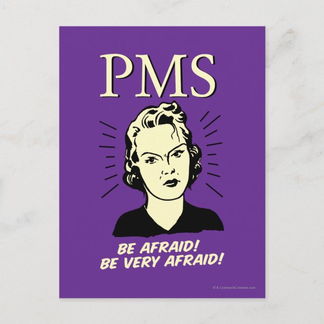 PMS: Vermeiden Postkarte (Vorderseite)