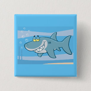 png_Cartoon-shark-underwater Funny blue fish Butto Button