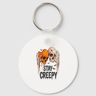 PNG-PNG-PNG-PNG bleibe, Halloween-Retro-Skull Schlüsselanhänger