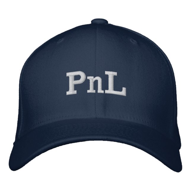 PnL bestickte Hat Baseballkappe (Vorderseite)