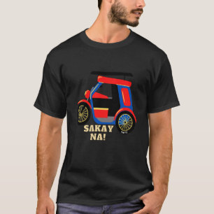 Pnoytee Philippines Trike Sakay Na Tricycle Filipi T-Shirt