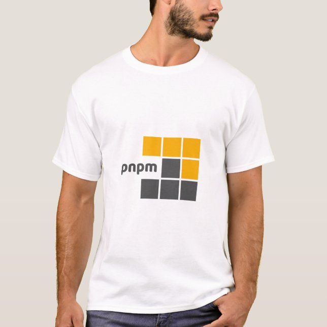 PNPM - Fast Disk Space Efficient Package Manager T-Shirt (Vorderseite)