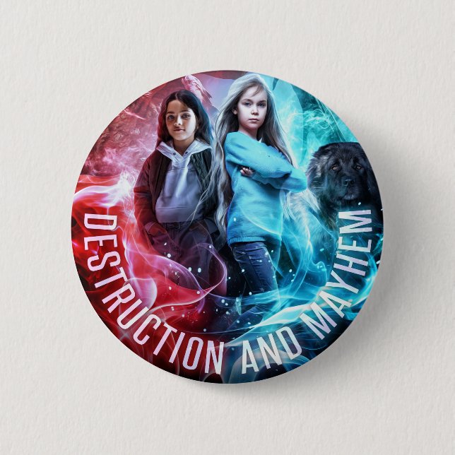 Pnut & Cece Button (Vorderseite)