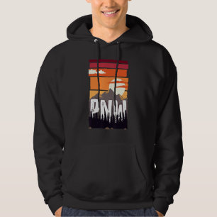 Pnw Pacific Northwest Trail Nature Außenbereich Hoodie