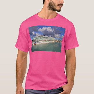 Po Cruises Arvia Docked in Antigua T-Shirt