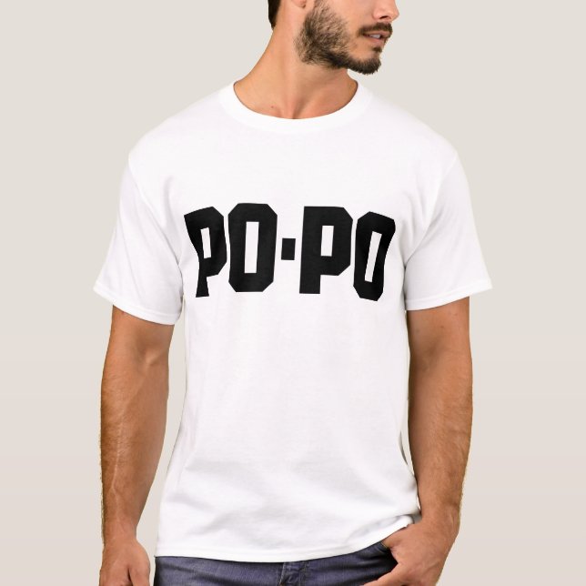 PO-PO-Polizei T-Shirt (Vorderseite)