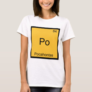 PO - Pocahontas lustiges T-Shirt