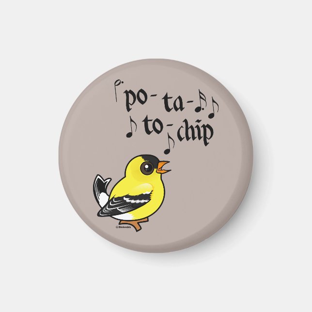 Po-ta-to-chip! Magnet (Vorne)