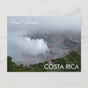 Poas Volcano, Costa Rica Carte postale