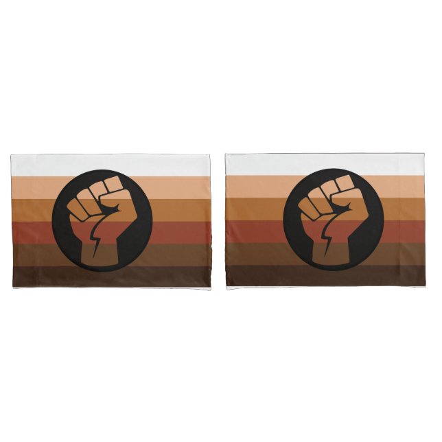 POC-Pride-Flag Kissenbezug (Vorderseite-Set)