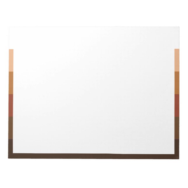 POC-Pride-Flag Notizblock (Vorderseite)