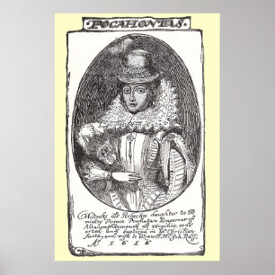 Pocahontas Poster Druck