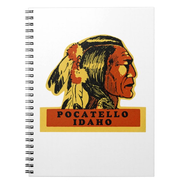 Pocatello Idaho Notizblock (Vorderseite)