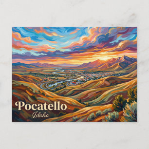 Pocatello USA Postkarte