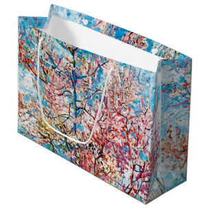 Poche à fleurs, Van Gogh Grand sac cadeau